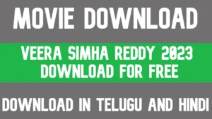 Veera Simha Reddy 2023 Movie